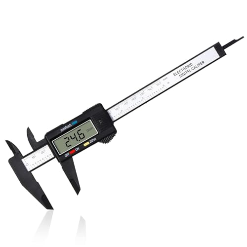 Image of 150mm Digital Caliper 0.01mm Accuracy Electronic Vernier Caliper LCD Display Inch /MM Conversion Precision Measuring Tool for DIY, Engineering & Industrial Use