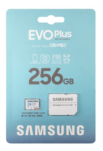 Samsung 256Gb Evo+ Micro Sd Memory Card For Samsung Phone Works With Galaxy Note 20 Ultra 5G, A42 5G, A21 Phone (Mb-Mc256Ka) Bundle With (1) Everything But Stromboli Microsdxc & Sd Card Reader #TOP1