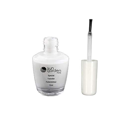 Spezial Nagelfolien Kleber 13 ml - Kleber für Transfer Nagelfolie Nagel Folie – Nagelfolienkleber für Fingernägel… – Bild 3