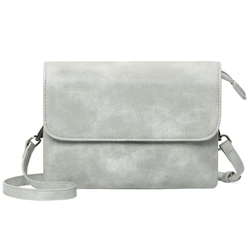 GAEKEAO Umhängetasche, Crossbody Bag Damen, Tasche Damen umhängetasche Geldbörse, Handtasche mit Kartenfächer Verstellbar Abnehmbar Schultergurt für Frauen