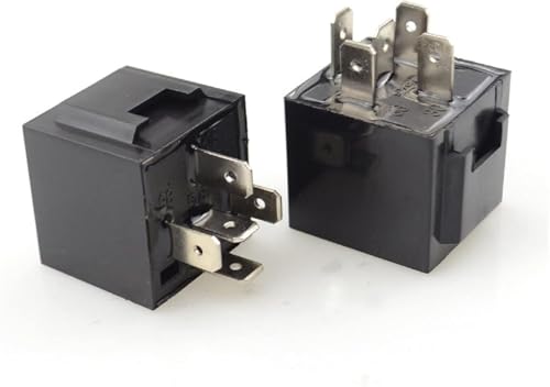 Relé de 12V/24V CC de 5 pines 40A impermeable para luz principal de coche 5