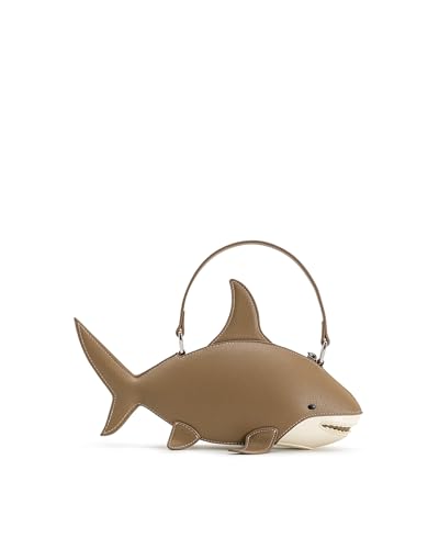 Image of JW PEI Women's Nerys Faux Suede Shark Look Top Handle Bag