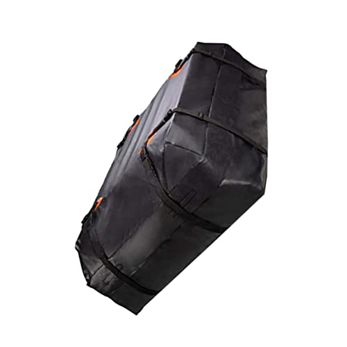 Cabilock 1Pc Durable Car Cargo Roof Bag Oxford Carrier for Extra Storage Easy to Fold and Carry for Road Trips and