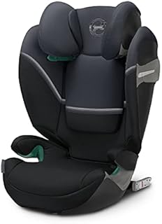 Cybex Gold Solution S2 i-Fix Child's Car Seat, For Cars With and Without ISOFIX, Group 2/3 (15-50 kg), From Approx. 3 to 12 Years, Granite Black