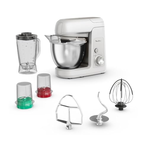 Moulinex Bake Partner QA523B10 robot de cuisine 4 6 Acier inoxydable et - vue 4