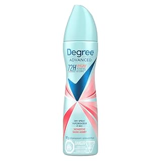 Degree Advanced Dry Spray Antiperspirant Deodorant for Women with 72H Sweat & Odour Protection Nonstop with MotionSense® Technology 107g