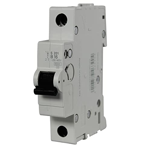REV Leitungsschutzschalter, 1-polig, Höhe 68mm, 16A bis 6kA, grau