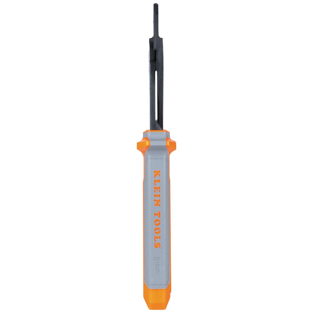 Klein Tools Pinza isolata 1005RINS, prodotta negli Stati Uniti, strumento di taglio/crimpatura per cavi e connettori isolati e non isolati da 10 a 22 AWG, 1000 V nominale