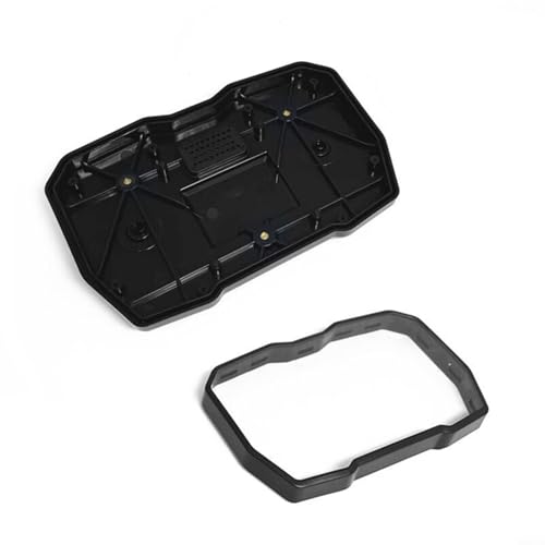 Tidgel Schwarzes ABS Tacho-Messgerätegehäuse für Ducati Panigale V4/S/R 2018-2023, Streetfighter V4 2020, direkter Ersatz Instrumentenschale