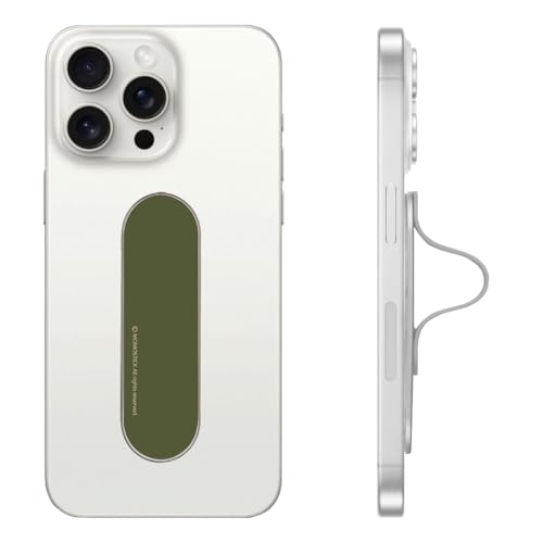 Momostick Premium Flatstick Collection, Slim Phone Grip and Stand, Adjustable Finger Loop Holder for All Smartphones, Universal and Pocket-Friendly Selfie Stand