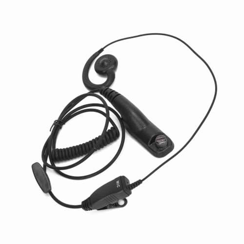 Walkie Talkie auricular de TPE en forma de G para hostelería y eventos 2