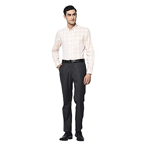 Image of blackberrys Men's Regular Dress Pants (BP-Tesla 90# Dark Grey XL)