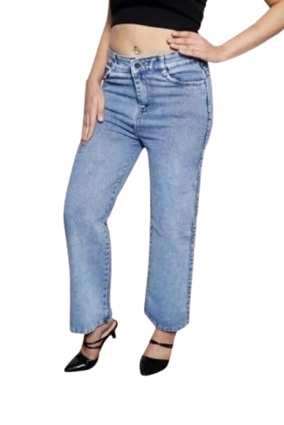 Women’s Denim Jeans – Straight Fit Casual-picture-42
