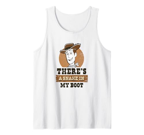 Débardeur Toy Story Woody There's a Snake in My Boot en coton confort