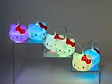 3 pilas AA (no incluidas) Teknofun Hello Kitty Guirnalda LED con 7 colores