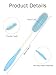 KooingTech Long Handled Hair Brush, 14*2*1.5 Inches Long Handle Hair Brush, Long Handled Brushes Suitable for Elderly and Hand Disabled People Inconvenient Upper Limb Activities (long handle brush)