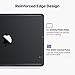 Soonjet CrackGuard for MacBook Pro 14 inch Case M5 M4 M3 M2 M1 Pro/Max 2025 2024-2021 [Anti-Crack Upgrade] [100% Match Official Color] Cover Protective Hard Shell Case Laptop - Space Black Clear
