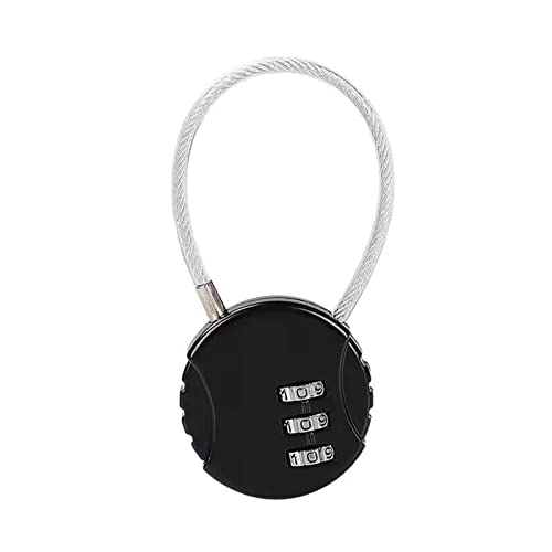Cadenas à code 3 chiffres pour fermeture de valise et sac de voyage
