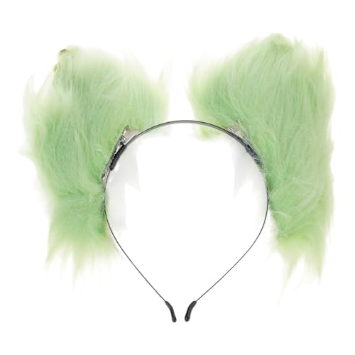 Serre-tête oreilles de chat Halloween avec pendentif et pampilles