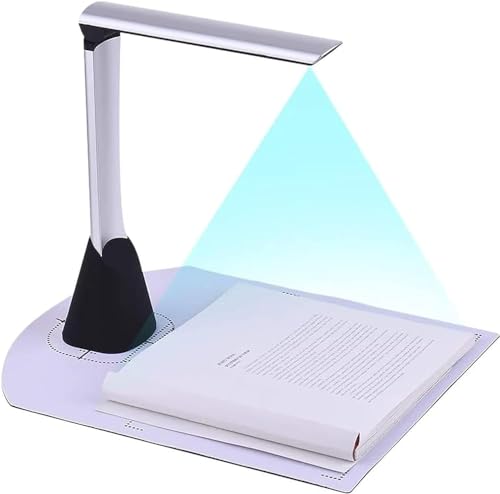 Escáner de documentos con escaneo de alta velocidad y reconocimiento de texto OCR para libros y presentaciones