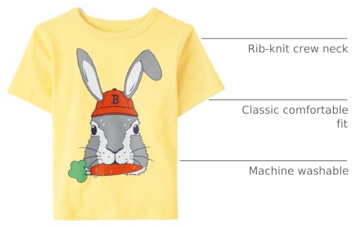 Image of The Children's Place Baby-Girls and Toddler Basic Long Sleeve Layering Tees