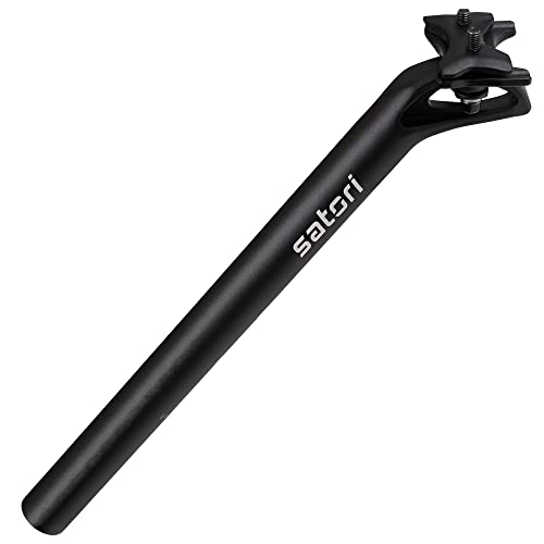 Satori Serpent Bike Seatpost - 27.2mm x 350mm -Light Weight Road Mountain Bike Bicycle MTB 3D Forged Aluminium Alloy 24mm Offset Setback