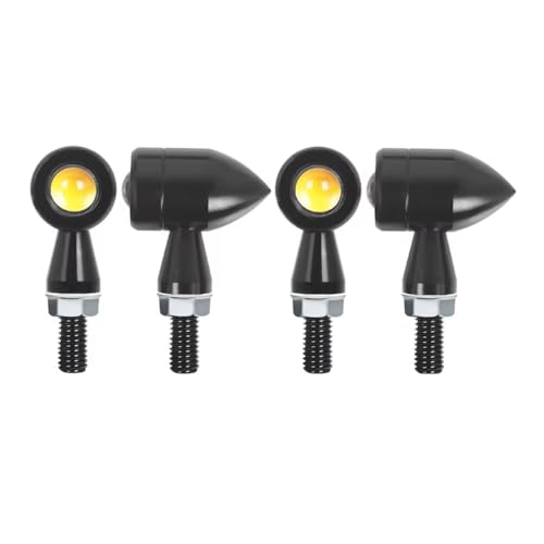 Clignotant moto LED 12V 8mm type balle pour custom Harley Touring Softail Dyna