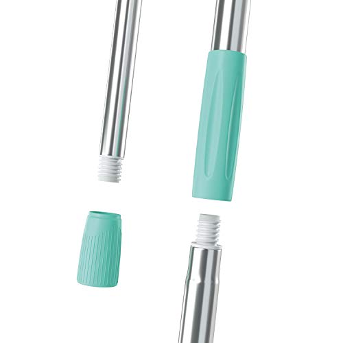 Mop Giratório Ciclone, Balde 20 litros com cesto inox e Rodinhas, MOP7290, Flash Limp