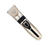 Zerodis Dog Supplies Dog Cleaning Grooming Supplies, Professional Low Noise USB Rechargeable Electri