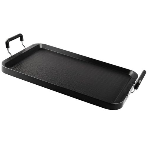 Comparison: Best Two Burner Griddle 10 Vayepro Stove Top Flat Griddle, 17 Inch 2 Burner Griddle Pan for Stove Top Grill, Aluminum Pancake pan, Non-Stick Charcoal Grill For Outdoor/Camping