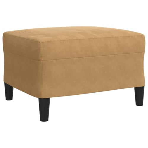Gecheer 3-TLG. Sofagarnitur Sessel Couch Sofa Wohnzimmersofa Couchgarnitur Designsofa Sitzmöbel Polstermöbel mit Kissen Braun Samt 3278408 – Bild 7