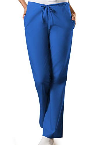 Cherokee Workwear Pantalon Scrubs Évasé Femme Taille 3X-Grand, Royal