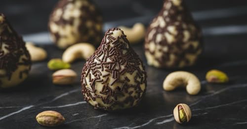 Ghasitaram Gifts Indian Sweets - Ganesha Chaturthi Gifts, Kaju Choco Vermicillie Modak, 200g