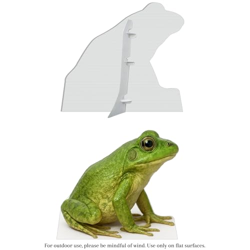 Image of Frog 2FT Life Size Cardboard Cutout - A Fun Animal Standup for Photo Booths, Birthday Parties, and Events