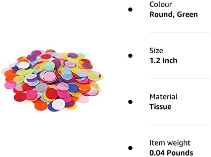 2000pcs 1.2 Inch Round Table Confetti Party Decoration Hand Craft