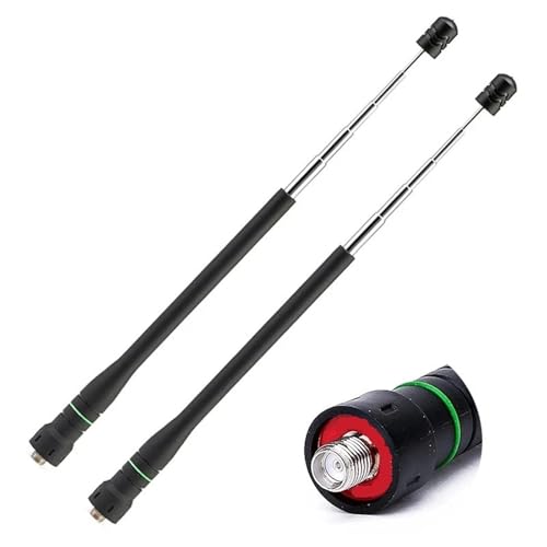 Generic 1/2�� AR-775 �L�k�� SMA-���X �f���A���o���h�A���e�i �K��Baofeng UV-5R UV-S9 BF-888S UV-9R Pro PLUS �g�����V�[�o�[��(2pcs)