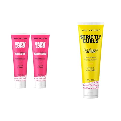 Marc Anthony Shampoo and Conditioner Gift Set, Grow Long Biotin -...