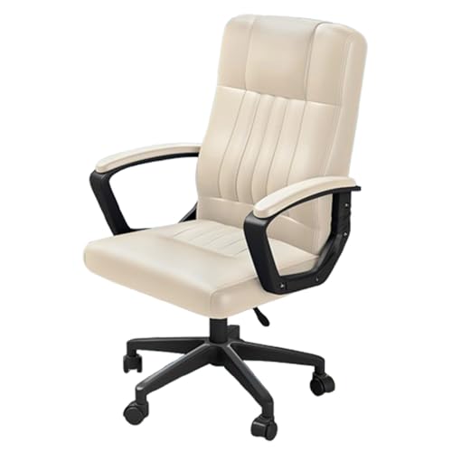 Ergonomic Office Chairs Gaming Chair Recliner Chair Lazy Sofa for Bedroom, Home Office Desk Chairs Study Chair Backrest Reclinable Desk Seat, 360° Swivel Casters, Easy to Assemble