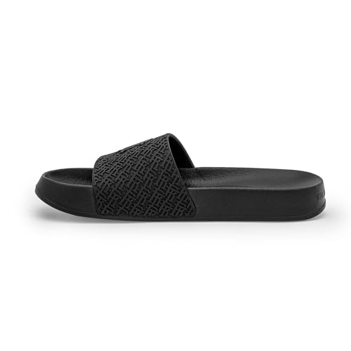 Image of Red Tape Flip-Flop Sliders for Men for Everyday Comfort in Brown | Casual Pool Sliders.