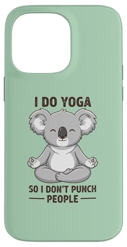 Koala Bear Yoga Relax Australia Oso Koala Koalabar �X�}�z�P�[�X iPhone 14 Pro Max �p