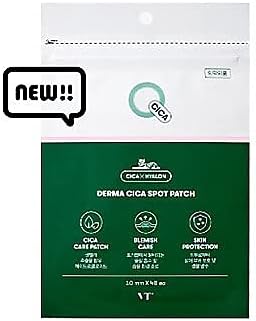 VT cosmetics Derma cica spot patch 48ea - Acne patch, Acne pimple patch, Acne Cover, Healing Patch, Blemish Patch, Waterproof, Acne Treatment patch, Facial stickers…