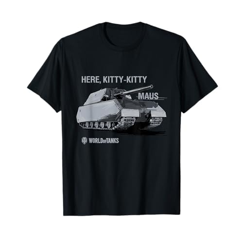 World of Tanks Maus Panzer hier, Kitty-Kitty T-Shirt