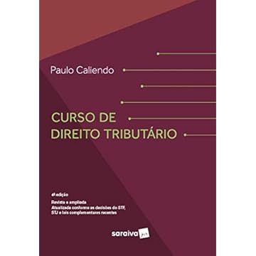 Capa do livro Curso de Direito Tributário