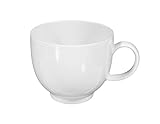 Obere zur Kaffeetasse 0,21 l 6 Stück Lido weiss uni 00003 von Seltmann Weiden