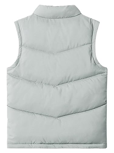 Image of Meikulo Boys Puffer Vest Zip Up Quilted Gilet Sleeveless Jackets