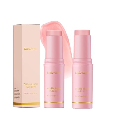 Image of Riroenst 2 Pcs Multi Balm Stick, Moisturizing Lip Balm Reduce Wrinkle, Eye Cream Skin Care, Party Gift, Make Up Base for Women