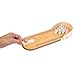 Mini Bowling Set, Adjustable Angle Ball 1 Set Wooden Desktop Toy for Kids for Home and Office Fun