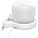 Delidigi Google WiFi Wall Mount ABS Bracket Holder Shelf for Google Nest WiFi Router and System[Built-in Cable Management](White)