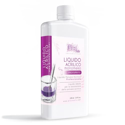 Acryl Liquid für Nägel 100 ml Parfümiertes Monomer für Acrylmodellage & Nagelaufbau Professionelles Acryl Liquid für Nagelstudio