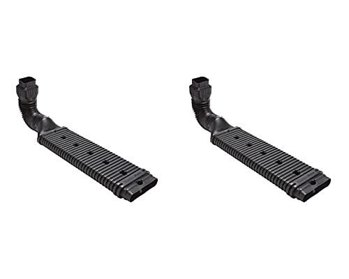 Amerimax 4601 Downspout Extension, Black, New Type (2)